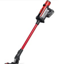 Image of Numatic Henry HEN100 Cordless Vacuum Cleaner Quick Pet 25.2v 1L Black &RED