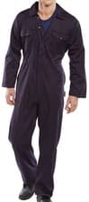 Image of Beeswift Regular Boilersuit Navy Blue Size 44