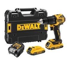 Image of DeWalt DCD709D2T-GB 18V XR Brushless Compact Combi Drill with 2 x 2.0Ah Battery