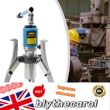 Image of Hydraulic Gear Puller Set 2/3 Jaws Pulling Separator 360° rotation Pump Head UK