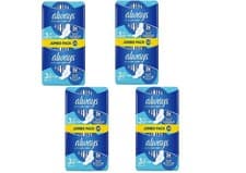 Image of Always Ultra Sanitary Pads Women's Size 3, Day & Night, 80 Pads, (4 x 20 Packs)