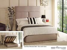 Image of Carolina Ottoman Storage Bed Esupasaver Quality Beds Made in UK  Direct Delivery