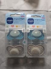 Image of 2 X 2PACKS mam Original Night Soothers 18-36 Months. BRAND NEW!