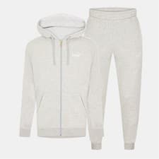 Image of Puma Mens Fleece Tracksuit Sports Casual