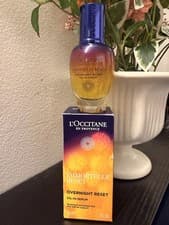 Image of L'Occitane Immortelle Reset Overnight Oil-in-Serum 1oz / 30ml *NEW IN BOX*