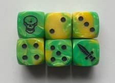 Image of Zombicide Fantasy custom dice