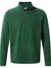 Image of Craghoppers Corey III Half Zip Alpine Green  Men's fleece