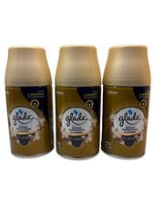 Image of Glade Air Freshener Spray Refill Sensual Automatic Sandalwood Jasmine 269ml x 3