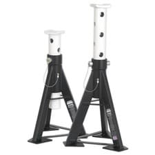 Image of Sealey Premier Axle Stands (Pair) 12 Tonne Capacity per Stand High Level AS12