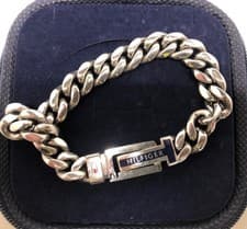 Image of Tommy Hilfiger Jewelry Men's Chain Bracelet in Stainless Steel