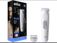 Image of Braun Series 3 Body Groomer BG3500 NEW SEALED with 2 grooming tools, waterproof