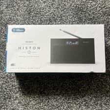 Image of Majority Histon 2 Portable DAB FM Digital Radio Black, New in Box