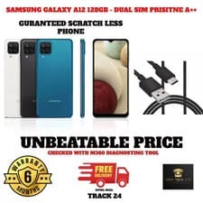 Image of Samsung Galaxy A12 64GB/128GB Dual SIM Android Unlocked - Pristine Mint A++