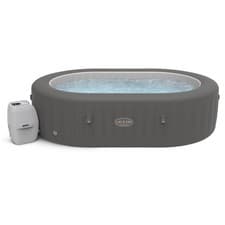 Image of Lay-Z-Spa Mauritius Hot Tub 180 AirJet Massage System, 5-7 Person, Grey