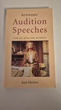 Image of Actresses' Audition Speeches by Jean Marlow (Paperback, 2004) VGC