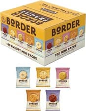 Image of Border Biscuits 100 Luxury Mini Packs with 5 Varieties