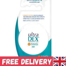 Image of Interdental Tape 25m - Shred Resistant, Mint Flavored for Ultimate Freshness