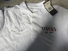 Image of Kukri Leicester Tigers Polo T-Shirt In White. New With Tags Small