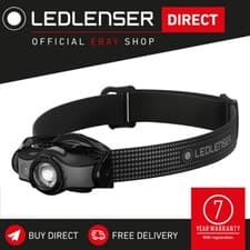 Image of Ledlenser MH5 Rechargeable Li-ion and AA 400 Lumen LED Outdoor Head Torch