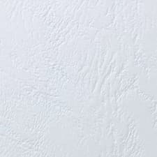 Image of GBC CE040070 Leathergrain A4 Binding Cover White pack of 100