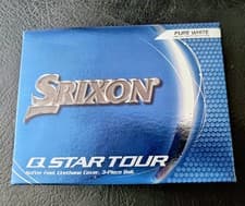 Image of Srixon Q Star Tour Golf Balls (12 Pack) White
