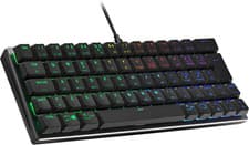 Image of Cooler Master SK620 Wired Gaming Keyboard - Compact 60% Layout, Flat Mechanical