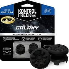 Image of Galaxy Black PS5 PS4 Performance FPS Thumbsticks Thumb Grips - Galaxy Black