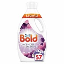 Image of Bold 2in1 Washing Liquid Lavender & Camomile 57 Washes 1.995L