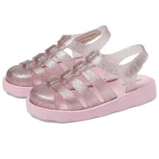 Image of Mini Melissa Megan Sandals Kids US 5 Pink Adjustable Strap Fisherman VER1066