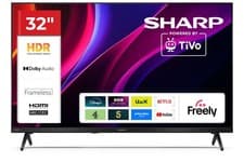 Image of SHARP C32HE2445K Tivo AQUOS 32'' Frameless Smart LED HD 768p TV - Black A