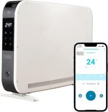 Image of Black + Decker Smart Convection Heater 2.2Kw Portable BXCV41014GB LED Display RC