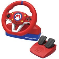 Image of HORI Mario Kart Racing Wheel Pro for Nintendo Switch with Shift Paddles ***NEW
