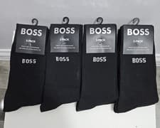 Image of 6 Pairs BOSS Formal Crew Socks 7-9 Versatile and Durable option for Men & Women