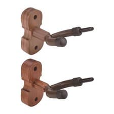 Image of Violin Wall Mount Hanger with Bow Holder for Violin Electric Violin Bass