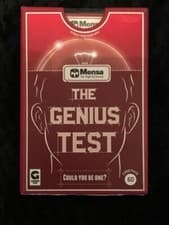 Image of Ginger Fox Mensa - The Genius Test Card Game- BRAND NEW