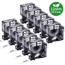 Image of Dymo D1 Label Tape 40913 45010 45018 45013 9/12mm for Dymo Label Manager 160 280