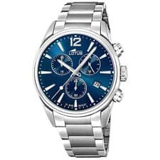 Image of Lotus L18690/1 Men's Blue Dial Chronograph Watch