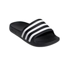 Image of Adidas Adilette Aqua Black Kids Sliders Slides Flip Flops Sandals Slippers
