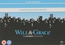 Image of WILL AND GRACE COMPLETE SERIES 1 2 3 4 5 6 7 8 SEASONS COLLECTION DVD UK Release