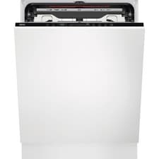 Image of AEG FSE76747P 7000 Glasscare Full Size Dishwasher Black A Rated