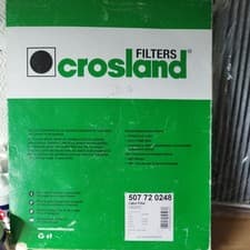 Image of BMW, X5 Interior Air Cabin Pollen Filter C40291C,  H21mm L265mm Crosland