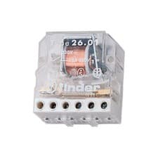 Image of Finder 26.02.8.024.0000 10A Step Relay 24VAC DPST-NO