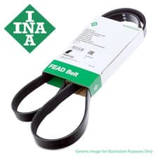 Image of INA 6PK2080 V Ribbed Fan Drive Belt Fits BMW Ford VW Jeep Mercedes Benz