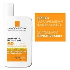 Image of La Roche-Posay Anthelios UVMUNE 400 SPF 50+ Invisible Fluid, 50ml, NEW