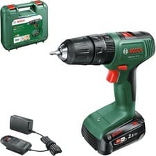 Image of Bosch EasyImpact 18V-38 Cordless Combi Drill + 2.5Ah Battery & Charger Case DIY