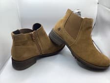 Image of HUSH PUPPIES MADISYN SUEDE BOOTS 4UK 37EU BRAND NEW TAN TU4