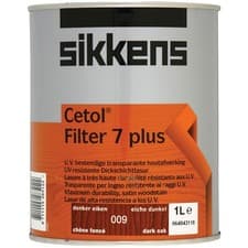 Image of Sikkens Cetol Filter 7 Plus Translucent Woodstain Dark Oak 1 litre