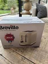 Image of Breville Bold 2 Slice Toaster with High-Lift & Wide Slots | Cream & Silver Ch...
