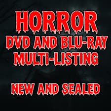 Image of New and Sealed Region 2 UK Horror DVD's and Blu-Ray's MULTI-LISTING