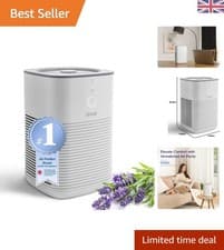 Image of Silent Dual HEPA Air Purifier & Aromatherapy Diffuser for Bedrooms - 225 Sq Ft